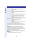 Page 310310
Wi-Fi/NFC
•For details on how to enter characters, refer to “Entering Text” section on P61.•Make a copy of password. If you forget the password, you can reset it with [Reset Wi-Fi 
Settings] in the [Setup] menu, however other se ttings will also be reset. (excluding [LUMIX 
CLUB] )
•A “MAC Address” is a unique address that is used to identify network equipment.•“IP address” refers to a number that identifies a PC connected to a network such as the 
Internet. Usually, the addresses for homes are...