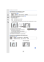 Page 1526. Stabilizer, Zoom and Flash
152
∫Increasing the zoom magnification in steps 
•This can be used only when recording pictures.
1Select the menu.  (P54)
2Set a function button to [Zoom Control].  (P58)
3Press the function button.4Press 2/1  or  3/4.
•
The zoom operation is terminated when the function button is pr essed again or a certain 
amount of time passes.
A Optical Zoom range (Focal length)
¢
BExtended Tele Conversion range for still picture 
recording (Zoom magnification)
¢
This zoom slider is...