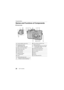 Page 2020SQT1310 (ENG) 
Preparation/Basic
Names and Functions of Components
∫Camera body
4
14 13
17 16 11
751
12
15
8910
6
12
23
1Camera ON/OFF switch (P16)
2Charging lamp (P14)/
Status indicator (P16)/
Wi-Fi
® connection lamp (P62)
3Motion picture button (P44)
4Shutter button (P19)
5Mode dial (P25)
6Front dial (P24)
7Self-timer indicator/
AF Assist Lamp
8Flash
9Hot shoe (Hot shoe cover)•Keep the Hot Shoe Cover out of reach 
of children to prevent swallowing.
10Focus distance reference mark
11
Stereo...