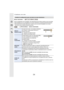 Page 1546. Estabilizador, zoom y flash
154
Modos Aplicables: 
Fija la visualización de la pantalla y las operaciones de la lente cuando se usa una lente 
intercambiable que es compatible con el zoom electrónico (opera do electrónicamente).
•
Esto solamente se puede seleccionar cuando se usa una lente com patible con el zoom 
electrónico (zoom operado electrónicamente).
Cambiar la configuración para una lente con zoom electrónico
>  [Personalizar]  > [Zoom motorizado]
[Mostrar 
distancia focal] Cuando hace zoom,...