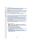 Page 277277
10. Uso de la función Wi-Fi
∫Uso de [Servicio sincron. de nube]  (A partir de abril de 2016)
•
Si establece el destino de la imagen en [Servicio sincron. de n ube], las imágenes enviadas se 
guardan temporalmente en la carpeta en la nube, y pueden sincro nizarse con el dispositivo en 
uso, tal como un ordenador o un teléf ono inteligente.
•Una carpeta en nube almacena las imágenes transferidas durante  30 días (hasta 1000 
imágenes). Las imágenes transferidas se eliminan automáticament e 30 días...