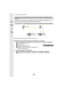 Page 303303
11. Uso de la función Wi-Fi/NFC
Puede escribir la información de ubicación grabada con el teléfono inteligente en una 
imagen que se esté reproduciendo mediante la función NFC.
Preparación: 
Ajuste [Operación NFC] como [ON]. (P331)
∫Grabación de la información sobre la ubicación y una imagen
1Inicie la grabación de la información de ubicación con el teléfono inteligente.
1 Inicie “ Image App ”.  (P289)
2 Seleccione [ ].
3 Seleccione [Geoetiquetado].
4 Seleccione [ ] para iniciar la grabación de la...