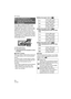 Page 78Menu Settings
78VQT0W82
Press [ ] to display the [REC] mode 
menu and select the item to set. (P75)
A digital picture is made of numerous dots 
called pixels. Although you cannot see the 
difference on the camera’s screen, the 
more the pixels the finer the picture will be 
when it is printed on a large piece of paper 
or displayed on a computer monitor. Picture 
quality refers to the compression rate when 
saving digital pictures.
AMany pixels (Fine)
BFew pixels (Rough)
¢These pictures are examples to...