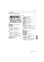 Page 5151
Others
 (ENG) SQT0898
On-monitor recording information
In recording
1
Recording Mode (P20)
F3.5Aperture value (P19)
1/60Shutter speed (P19)
Battery indication
2
ISO sensitivity
Exposure compensation value
Brightness (P26)
Manual Exposure Assistance
‰ŒFlash Mode
Flash
F 3.5
98AW B
1/60
000
Fn
ISOAUTO
Wi-FiL4:3AFS
AFS



C11EXPSEXPS
ISOAUTO
00
WL
3
Single (P31)
Burst
4K Photo (P32)
Auto Bracket
Self-timer
Focus Mode (P30)
š
ØAF Mode
A›Quality (P29)
Picture size/Aspect Ratio (P28)
Wi-FiWi-Fi (P42)...