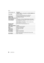 Page 6666
Others
SQT0898 (ENG) 
Interchangeable Lens H-FS14140“LUMIX G VARIO 14 – 140 mm/F3.5 – 5.6 ASPH./POWER O.I.S.”
Focal length f=14 mm to 140 mm
(35 mm film camera equivalent: 28 mm to 280 mm)
Aperture type 7 diaphragm blades/circular aperture diaphragm
Aperture range F3.5 (Wide) to F5.6 (Tele)
Minimum aperture value F22
Lens construction 14 elements in 12 groups (3 aspherical lenses, 2 ED lenses)
In focus distance 0.3 m (0.98 feet) to ¶ (from the focus distance reference line)
(focal length 14 mm to 21...