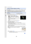 Page 295295
11. Uso de la función Wi-Fi
Puede configurar fácilmente una conexión directa con su teléfono inteligente sin introducir 
una contraseña.
Cuando [Contraseña Wi-Fi] está en la configuración predeterminada [OFF], terceras 
personas podrían interceptar las ondas de radio Wi-Fi y recopilar el contenido de las 
comunicaciones. Para fijar [Contraseña Wi-Fi] en [ON], consulte  P296.
1Seleccione el menú en la cámara. (P63)
•
Aparece la información necesaria para conectar el teléfono 
inteligente a este...