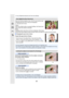 Page 9595
4. Focus, Brightness (Exposure) and Color tone Settings
When the camera detects a face, the AF area and the mark 
indicating the eye to be in focus are displayed.
AThe eye to be in focus
Yellow:
When the shutter button is pressed halfway, the frame turns 
green when the camera is focused.
White:
Displayed when more than one face is detected. Other faces 
that are the same distance away as faces within the yellow AF a reas are also focused.
∫ Changing the eye to be in focus
Touch the eye to be in...