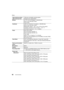 Page 68Others
68DVQX1003 (ENG) 
Light metering system,
Light metering mode1728-zone multi-pattern sensing system,
Multiple/Center weighted/Spot
Monitor 3.0q TFT LCD (3:2) (Approx. 1,040,000 dots)
(field of view ratio about 100%)
Touch screen
Viewfinder OLED Live Viewfinder (4:3) (Approx. 2,360,000 dots)
(field of view ratio about 100%) 
[Magnification approx. 1.48k, 0.74 k (35 mm film camera 
equivalent), with 50 mm lens at infinity;  j1.0 m
j1]
(with diopter adjustment  j4 to  i4 diopter)
FlashBuilt-in pop up...