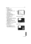 Page 167167VQT2G44
Others
∫In playback
1 Playback mode (P50)
2 Film Mode (P81)
3 Protected picture (P143)
4 Number of prints (P142)
5 REC MODE (P100)/Recording quality  (P100)
6 Picture size (P115)
7 Quality (P116)
8 LCD mode (P33)
9 Battery indication (P22)
10 Picture number/Total pictures
11 Elapsed playback time (P129):
12 Motion picture recording time  (P129):
13 Favorites settings (P134)
14 Recording information
¢ 8
15 Age (P91)
16 Name (P91)/Location (P111)/Title (P135)
17 Number of days that have passed...