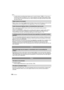 Page 178VQT2G44178
Others
>If motion picture recording stops during use of a card of at least “10MB/s” or if you use a 
card that has been formatted on a PC or other equipment, the data-writing speed is lower. 
In such cases, we recommend that you make a backup of the data and then format (P36) 
the card in this unit.
 Object seems to be warped slightly when the object moves across the image very fast, but this 
is because the unit is using MOS for the image sensor. This is not a malfunction.
 This is...