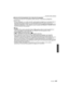 Page 107107VQT2G46
Avanzadas (Grabar imágenes)
∫Acerca del funcionamiento de la reducción de parpadeo
La función de reducción de parpadeo puede activarse o desactivarse [ON]/[OFF] 
pulsando [ ‚].
Si hay un parpadeo o un rayado marcado cuando graba las imágenes en movimiento bajo un 
alumbrado fluorescente en zonas con una alimentación de 50 Hz, ajuste la función de 
reducción del parpadeo a [ON]. La función de reducción del parpadeo se activará ajustando la 
velocidad de obturación a 1/100. Repare en que no...