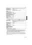 Page 4545VQT2G46
Básico
En la grabación de las imágenes en movimiento, se fijan los ajustes de los detalles siguientes.
 No pueden usarse las funciones siguientes.
– [LCD AUTO. DES.] de [AHORRO]/[DESTACAR]/AF/AE lock/Ajuste exacto del balance de 
blancos/Muestreo del balance de blancos/Muestreo múltiple de película/Ajuste de la salida 
flash/[ZOOM ÓPT.EXT.]/[ZOOM D.]/[AJ. LÍMITE ISO]/[GRAB AUDIO]/[AF/AE LOCK]/
[MANT. AF/AE LOCK]/[MOVER AREA AF]/[LENTE GRAB. W/O]
 Durante la grabación de la imagen en movimiento,...