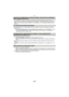 Page 205- 205 -
Otro
[TARJETA NO FORMATEADA CON ESTE CUERPO, ASÍ QUE NO ES APROPIADA 
PARA GRABAR PELÍCULAS.]
•
La velocidad de escritura es inferior si la tarjeta ha sido formateada usando un PC u otro 
equipo. Como consecuencia, la grabación de imágenes en movimiento puede detenerse a la 
mitad. Si esto sucede, guarde los datos en otro soporte y (P66) formatee la tarjeta en este 
aparato.
[LA CARPETA NO PUEDE SER CREADA]
•
No puede crearse una carpeta debido a que no quedan números de carpeta que pueden...