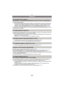 Page 207- 207 -
Otro
•¿Está enfocado el sujeto?> [PRI.AD ENFOQUE] está ajustada en [ON] en el momento de la compra, de manera que 
no pueda tomar imágenes hasta que el sujeto esté enfocado. Si quiere poder tomar una 
imagen cuando pulsa completamente el botón del obturador aunque el sujeto no esté 
enfocado, ajuste [PRI.AD ENFOQUE] en el menú [PERSONALIZADO] a [OFF].  (P144)
•Es posible que no pueda grabar por un momento después de encender [ON] cuando usa una 
tarjeta de gran capacidad.
•La imagen podría...