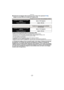 Page 22Preparación
- 22 -
∫Grabación de imágenes fijas [cuando se usa el Visor Vivo opcional  (P188)] 
(Según la norma CIPA en un modo de Programa AE)
Condiciones de grabación para los estándares CIPA
•
CIPA es la abreviatura de [Camera & Imaging Products Association].•Temperatura: 23 oC/Humedad: 50%RH cuando está activado el monitor LCD.•Uso de la tarjeta de memoria SD de Panasonic (2 GB).•Uso de la batería suministrada.•La grabación inicia 30 segundos después de activar la cámara.•Grabando una vez cada 30...