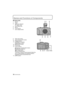 Page 10VQT4F82 (ENG) 10
Names and Functions of Components
∫Camera body
1 Sensor
2Flash
3 Self-timer indicator/ AF Assist Lamp
4 Lens fitting mark
5 Mount
6 Lens lock pin
7 Lens release button
8 Flash open button
9 Touch screen/LCD monitor
10 Playback button
11 [Q.MENU/Fn1] button/ Delete/Return button
12 [MENU/SET] button
13 Control dial
14 Cursor buttons
3/Exposure Compensation button
1 /WB (White Balance)
2 /AF Mode button
4 /[Drive Mode] button
This button in picture record mode will allow the 
user to...