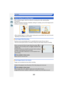 Page 265265
Wi-Fi/NFC
When sending images, select the method for sending them after selecting [New 
Connection].
After the connection has been completed, settings for sending, such as the image size for 
sending, can also be changed.
•
When sending images on a mobile network, high packet communication fees may be incurred 
depending on the details of your contract.
A picture can be automatically sent to a specified device every time you take it.
•Since the camera gives priority to recording,  sending may take...