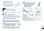 Page 19
 19
Español

Fijación del cargador en la pared.
1.  Ponga dos tornillos en la pared como 
se muestra.Los tornillos se venden por separado.
2. Enganche el cargador con estos tornillos.3.  Enchufe el cable de suministro eléctrico en una toma de corriente doméstica.
•
Utilización de la afeitadoraAfeitado
Recorte los pelos utilizando el recortador emergente si son más largo\
s de 
0,2 pulg. (5 mm).
Afeitado en húmedo/con espuma
Afeitarse con espuma de jabón permite que la piel esté más suav\
e, consiguiendo...