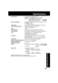 Page 3939
For Your Information
Specifications
Power Source:Compact VHS Camcorder: DC 6 V
AC Adaptor: 110/120/220/240 V  AC, 50/60 Hz
Battery: Nickel-Metal Hydride Type DC 6 V
/ Nickel-Cadmium Type DC 6 V(PV-L354)
Nickel-Cadmium Type DC 6 V(PV-L454)
Power Consumption:Compact VHS Camcorder: 6V  DC 8.5 W (Max. 11.5 W)
AC Adaptor:  19 W
1.2 W (when not in use.)
Video Signal:EIA Standard (525 lines, 60 fields) NTSC color signal
Video Recording System:2 rotary heads plus flying erase head
Helical scanning system...