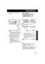 Page 3333
Special FeaturesMotionSensor may mistakenly start
when:
 background is plain, like a white wall,
or has distinct vertical, horizontal, or
slanted stripes, like a venetian blind.
 brightness suddenly changes.
MotionSensor may not start when:
 motion is very slow or fast.
 moving object is very small.
 motion occurs only in 1 corner of
viewing area.
 in poor lighting (in this case,
MOTIONSENSOR flashes).
 background is plain, like a white wall,
or has distinct horizontal or vertical
stripes....