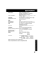 Page 3737
For Your Information
Specifications
Power Source:Compact VHS Camcorder: DC 6 V
AC Adaptor: 110/120/220/240 V  AC, 50/60 Hz
Battery: Nickel-Cadmium Type DC 6 V
Power Consumption:Compact VHS Camcorder: 6V  DC 8.5 W (Max. 11.5 W)
AC Adaptor:  19 W
1.2 W (when not in use.)
Video Signal:EIA Standard (525 lines, 60 fields) NTSC color signal
Video Recording System:2 rotary heads plus flying erase head
Helical scanning system
Audio:1 track
Pick-Up System:Sequential color difference field reverse system...