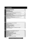 Page 486Para solicitar ayuda, por favor llame al: 1-800-211-PANA(7262) o
envíe un correo eléctronico a: consumerproducts@panasonic.com
Contenido
Indicaciones en el visor electrónico/monitor LCD ................................. 31~32
Notas sobre el funcionamiento (Limpieza del EVF)............................................ 33
Notificación ...................................................................................................... 33
Cambio de la Pila del Reloj...