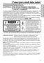 Page 453
Antes de comenzarPrecauciones para su seguridad
ADVERTENCIA : PARA EVITAR INCENDIOS Y DESCARGAS
ELÉCTRICAS, NO EXPONGA ESTE EQUIPO A LA
LLUVIA NI A LA HUMEDAD.
Su cámara compacta Palmcorder VHS ha sido diseñada para grabar y reproducir en modo
de reproducción normal (SP) y modo de reproducción de larga duración (SLP). Usted
también podrá reproducir una grabación efectuada en la Palmcorder VHS compacta en su
videograbador usando el PlayPak VHS incluido.
Esta Palmcorder ha sido equipada con el sistema HQ...