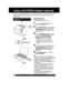 Page 4646For assistance, please call : 1-800-211-PANA(7262) or send e-mail to : consumerproducts@panasonic.com
Using a SD PCMCIA Adaptor (optional)
If your PC has a PCMCIA type II slot, you can insert the Memory Card (optional) into a SD
PCMCIA adaptor (optional, page 52) to transfer images, captured with this Camcorder
only, to your PC.
Before you begin...• Turn your PC on.
• Set Camcorder POWER to OFF.Inserting a Memory Card
(optional)
1Remove the Memory Card from the
Camcorder (page 34).
2Hold the Memory...