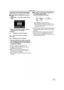 Page 21Before using
21LSQT0860
Adjusting LCD monitor/viewfinder
ªAdjusting the brightness and color 
level
1
Set [SETUP] >> [LCD SET] or [EVF SET] >> 
[YES].
2Move the joystick up or down in order to 
select the item to be adjusted.
[LCD SET]
: Brightness of the LCD monitor
: Color level of the LCD monitor
[EVF SET]
: Brightness of the viewfinder
3Move the joystick left or right to move the 
bar indication representing the brightness.
4Press the [MENU] button or the joystick to 
complete the settings.
≥In order...