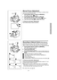 Page 3737
Manual Focus Adjustment
Focus can be adjusted manually for recording in a situation where 
auto focus may not function well.
1Set the Mode Selector Switch to [MANUAL].
≥The [MNL] Indication 1 appears.
2Set the Mode Selector Switch to [FOCUS].
≥The [MF] Indication (Manual Focus Mode) 2 appears.
3Turn the Focus Ring 3 to adjust the focus.
To Resume Automatic Adjustment
Set the Mode Selector Switch to [AUTO].
~~~~~~~~~~~~~~~~~~~~~~
Recording in Natural Colors (White Balance)
Depending on the scene or...