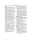 Page 52With a PC
52LSQT1181
Notes
≥Microsoft® and Windows® are either registered 
trademarks or trademarks of Microsoft 
Corporation in the United States and/or other 
countries.
≥Intel
®, Pentium®, Intel® CoreTM Duo and Intel® 
CoreTM Solo are the registered trademarks or 
trademarks of the Intel Corporation.
≥Apple, Mac OS, iMovie/iMovie HD, FireWire are 
either registered trademarks or trademarks of 
Apple Computer, Inc. in the United States and/
or other countries.
≥All other names, company names, product...