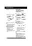 Page 3030For assistance, please call : 1-800-211-PANA(7262) or send e-mail to : consumerproducts@panasonic.com
MotionSensor may mistakenly start
when:
•background is plain, like a white wall,
or has distinct vertical, horizontal, or
slanted stripes, like a venetian blind.
•brightness suddenly changes.
MotionSensor may not start when:
•motion is very slow or fast.
•moving object is very small.
•motion occurs only in 1 corner of
viewing area.
•in poor lighting (in this case,
MOTIONSENSOR flashes).
•background is...