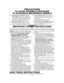 Page 3WARNING–To reduce the risk of burns, electric shock, fire,
injury to persons, or exposure to excessive microwave energy:
1. Read all instructions before using the appliance.
2. Read and follow “PRECAUTIONS TO  AVOID
POSSIBLE EXPOSURE TO EXCESSIVE
MICROWAVE ENERGY,”above on this page.
3. This appliance must be grounded. Connect only to a
properly grounded outlet. See “Grounding
Instructions”found on page 4.
4. Install or locate this appliance only in accordance with
the provided installation instructions,...