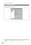 Page 134Configuration Editor
134
Display or change the Fax Parameter Settings.
NOTE1. The contents of the Fax Parameter differs depending on the model.
Fax Parameters Folder 