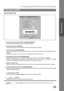 Page 39Configuring the Printer Driver Settings
39
Windows 98/Me
Printer Section
Device Options Tab
1.Security Print Password (For DP-1810F/2000/2500/3000)
Set the password for Security Print, to enable the feature.
2.Duplex Unit (For DP-2000/2500)
Check this checkbox if the Automatic Duplex Unit (DA-MD200) is installed.
3.Inner Tray (For DP-2000/2500/3000)
Check this checkbox if the Exit Tray (Inner) and the Dual-Path Exit Guide Unit (DA-XN200/FK200) are
installed.
Specifying inner bins, Inner 1 and Inner 2, is...