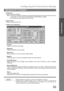 Page 53Configuring the Printer Driver Settings
53
Windows NT 4.0 (User)
Printer Section
5.Output Tray
Specify the output destination.
Note 1) Output Tray selection is allowed only with Dual-Path Exit Guide Unit, Paper Transport Unit, Exit
Tray (Outer) or 1-Bin Finisher (DA-FK200/FK210/XT200/FS200) is installed.
2) Post cards cannot be output from the outer tray.
6.Security Print
Select to enable Security Print.
7.Halftone Color Adjustment
Contrast
Adjust the contrast of print images.
Brightness
Adjust the...