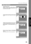 Page 83Document Manager
83
Basic Operations
Document Management 
System Section
Copying/Moving Documents
Dragging a thumbnail image in document window and
dropping it onto a folder in the folder window allows moving
the document to the folder. Dragging & dropping with the Ctrl
key held down copies a document.
Dragging a document and dropping it onto another document
in a document folder results in grouping the two documents
together.
Dragging a document and dropping onto a link icon activates
an application...