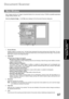 Page 9797
Document Management 
System Section
Document Scanner
Upon image scanning, an image is imported directly into a document using a TWAIN-compatible application
(image editing software, etc.).
Selecting Acquire Image... in the File menu displays for the Document Scanner dialog box.
Main Window
1.Preview Window
Displays images of a preview scan. The black frame represents the actual scanning area (Output Size). You may
adjust/select the final scanning area by resizing the black frame over the desired area...