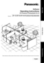 Page 1DP-1510P/1810P/1810F/2000/2010E/2500/3000
Operating Instructions
Software
Model No.
English
Before operating this software, please read these instructions completely and keep these operating instructions for future reference.
(For Panasonic Printing System Ver. 6)
Printer Section
Before Use
Troubleshooting 
