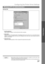 Page 37Configuring the Printer Driver Settings
37
Windows NT 4.0 (Administrator)
Printer Section
Sharing Tab
1.Not Shared/Shared
Select whether to display or use this printer with other computers.
2.Share Name
Specify the name of the shared printer. The displayed name can be used as it is or a new name may be
entered. The name specified at this time will be displayed when other users view information about the
printer on the network.
3.Alternate Drivers
Specify the operating systems of other computers that...