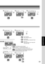 Page 5151
Network Scanner
1:SET MODE ?
PRESS SET TO SELECTSET MODE      (1-2)
ENTER NO. OR ∨ 
^
63:GRAY SCALE ?
PRESS SET TO SELECT
For Gray Scale
7GRAY SCALE=OFF
1:OFF    2:ON
SCAN FILE NAME
ENTER NAME
(When Custom is Selected)
2:SELECT MODE ?
PRESS SET TO SELECTSELECT MODE   (1-3)
ENTER NO. OR ∨ 
^
or
or
2:SCAN PARAMETERS ?
PRESS SET TO SELECT
6
7
When inputting a special character,
press the _/()...
 Key and use the (     /     )
Cursor Keys to select a character. (Maximum. 40)
When changing the stored...