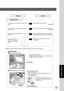 Page 5757
Problem Solving
Separation 
RubberRollers ADF Cover
Paper Transport  Knob
Feed Rollers
CheckAction
Marked Copies
Clean the Platen Glass or Sheet.
(See below) Is the machine’s Platen Glass or Platen Sheet
dirty?
Cover the original with a sheet of white paper
before copying or lighten the exposure setting. Is the original a transparency film or a dark
original?
■ If the measures outlined above do not solve the problem, call your Service Provider.
Machine Care
■ As a rule, clean weekly.
Platen...