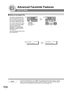 Page 104104
Advanced Facsimile Features
Edit File Mode
QRetry an Incomplete File
NOTE
1. If you set Fax Parameter No. 31 to Va l id, all incomplete files will remain in memory. To avoid 
memory overflow, please check the memory content frequently. We recommend that optional 
flash memory card is installed when this function is used. (See page 
179)
If a memory communication has 
been unsuccessful due to a busy 
line or no answer, the document 
you stored is automatically erased 
from memory after the last...