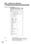 Page 152152
Setting Your Machine
To Edit the Retrieved or Backup Internet Parameters File
Your Machine’s Internet Parameters Email Sample
(1)To:Your machines email address.
From:This field is normally not visible when creating new email message(s).
It is your default email address (email application), for retrieving the Internet 
Parameters and for error message notification.
(Can be programmed with the configuration tool of your email program.)
Subject:To Store data, type: #set parameters(password)#
(1)
(2)...