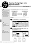 Page 1125-6  Copying Facing Pages onto Separate Sheets (Book Copying)90
Added Features
5
The Book Copying feature allows you to make copies of a document with
facing pages and binding margin.
Procedure
Select Features Menu. Then select Book Copying.
Select Left Page Then Right, Right Page Then Left, or To p
Page Then Bottom.
For example, select Left Page Then Right.
Left Page
Then RightRight Page
Then LeftTop Page
Then Bottom
Copying Facing Pages onto
Separate Sheets
(Book Copying)
This feature can only be used...