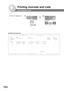 Page 164164
Printing Journals and Lists
Fax Parameter List
Sample Fax Parameter List
*************** -FAX PARAMETER LIST- ************** DATE MMM-dd-yyyy ***** TIME 15:00 *** P.01
(1)         (2)                    (3)                                  (4)         (5)
PARAMETER   DESCRIPTION            SELECTION                            CURRENT     STANDARD NUMBER                                                                 SETTING     SETTING
(6)001      CONTRAST   (HOME)      (1:Lightest - 3:Normal -...