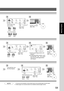 Page 59
59
Making Copies
Paper Size∗
Paper Tray
Cover Page mode
Cover (Front)
Cover (Front+Back)
Blank Copy
Number of Copies
(Max. 999)
Paper Size
∗
Paper Tray
Page Insertion mode
Blank Copy
Number of
Copies
(Max. 999)
Paper Size ∗
Paper Tray
OHP Interleaving mode
Blank Copy
Set the insert page position with
Keypad∗∗
If selecting another position, move
the sheet with 
 /  button,
then set the insert page position
with Keypad
Load OHP film onto
the Sheet Bypass Blank Copy
34
34
3
5
Number of
Copies
(Max. 999)
5...