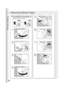 Page 52Problem Solving
52
1
2
35
6
7
8
■ ■■ ■
■ 1-Bin Saddle-Stitch Finisher (Option) (I/F)
When the optional 1-Bin Saddle-Stitch Finisher (DA-
FS355A) is installed. (See page 50)
or
4
Removing Misfed Paper
Open
Finisher Front Cover
Lower
Knob
(Green)
Remove
Stitch Tray
Finisher Front Cover
Finisher
Slide
out
Inner Cover
Open
Misfed PaperRemove
Return
Finisher
Turn
Release Button
Close 