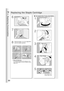 Page 60Replacing Consumables
60
6
7
8
Follow the steps 11 to 13 on page 58 to
check the staple operation.
■ ■■ ■
■ 1-Bin Saddle-Stitch Finisher (DA-FS355A)
21
1
2
3
4
5
●When the Staple jams
The following message will be displayed on the
Touch Panel Display: “Can Not Complete Confirm
Staple Unit”
1
3
2
4
Replacing the Staple Cartridge
Return
Until it
stops
Close
Open
Finisher Front Cover
Turn
Blue Mark
Stapler Unit
Staple Cartridge
Pull out
Empty Staple Case 