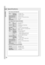 Page 70Appendix
70
1-Bin Saddle-Stitch Finisher (DA-FS355A)
Paper SizeLetter/Ledger : 3-hole
Letter-R/Legal : 2-hole
Paper Weight17 - 35 lb (64 - 133 g/m2)
Applicable ModelDP-8045/8035
Punch Unit (DA-SP41) [for DA-FS355A]
PunchPaper SizeLetter/Ledger: 3-hole
Paper Weight16 - 28 lb (60 - 105 g/m2)
Electrical RequirementsSupplied from copier
Dimensions (W x D x H)16.6 x 20.5 x 17.0 in (420 x 520 x 430 mm)
Weight33 lb (15 kg)
Applicable ModelDP-8035
2-Bin Finisher (DA-FS330) (2/2)
Specifications
Mode...